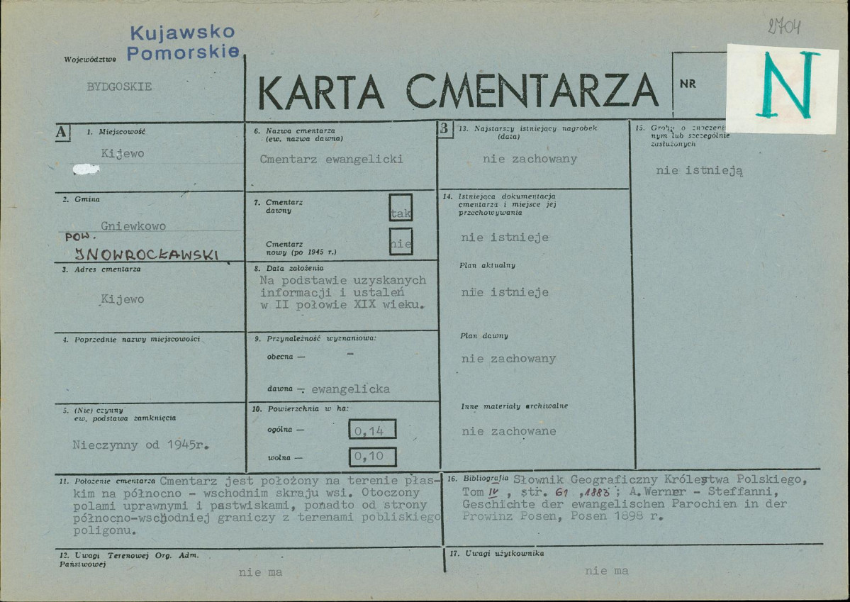 Karta cmentarza, skan nr 1