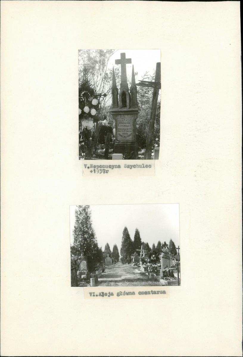 Karta cmentarza, skan nr 5