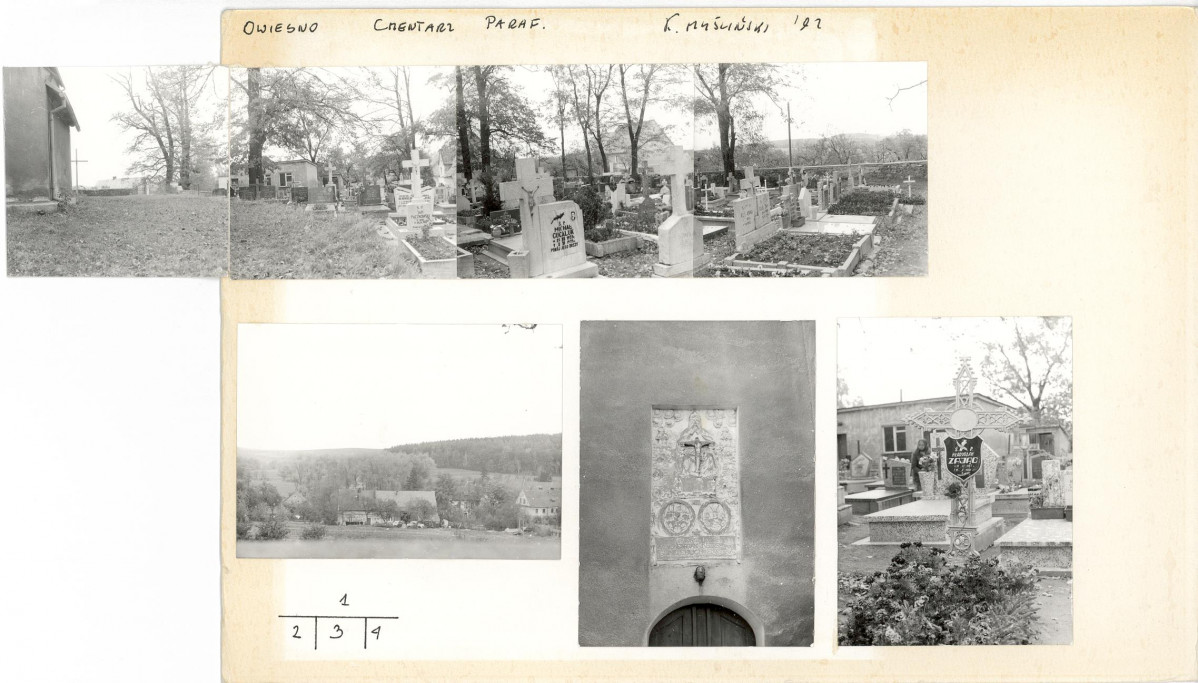 Karta cmentarza, skan nr 5