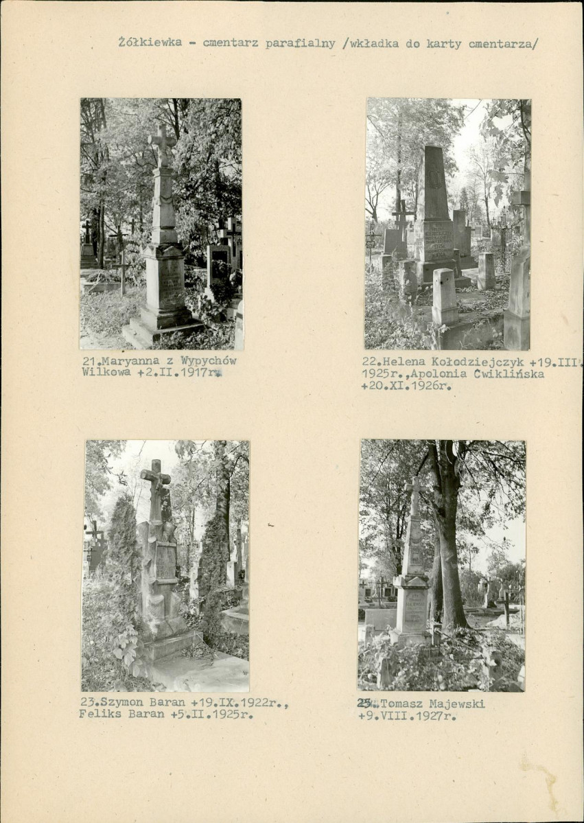 Karta cmentarza, skan nr 9