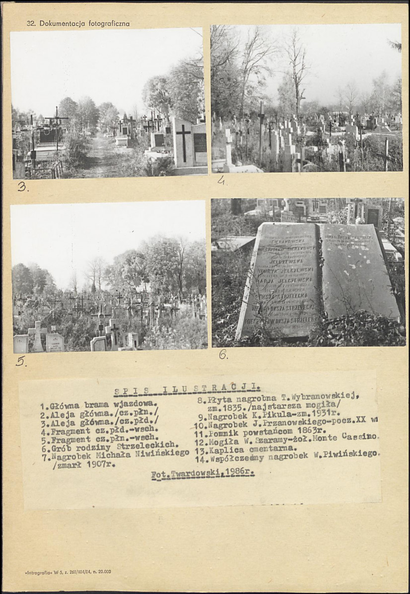 Karta cmentarza, skan nr 4