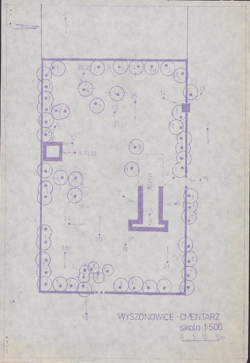 Karta cmentarza, skan nr 3