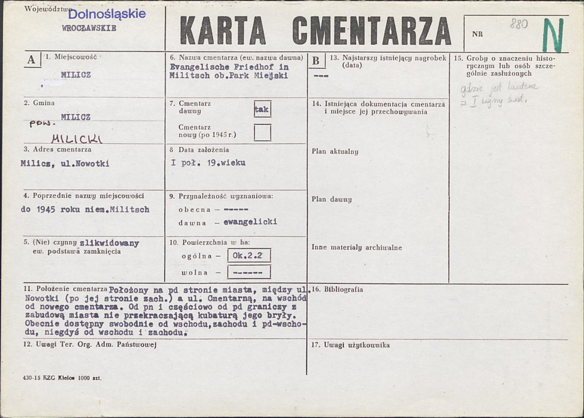 Karta cmentarza, skan nr 1