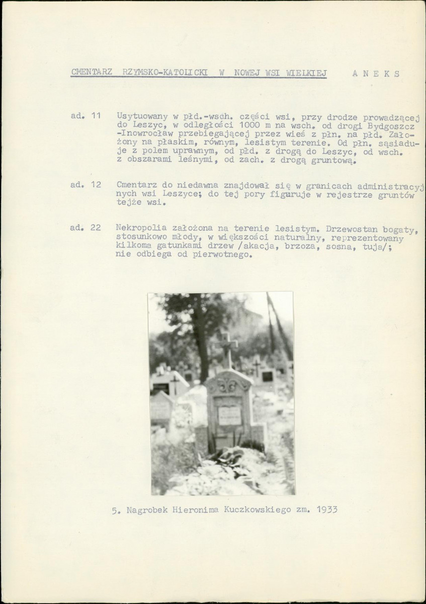KC - Karta cmentarza, skan nr 5