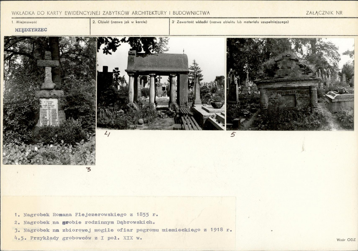 Karta cmentarza, skan nr 5