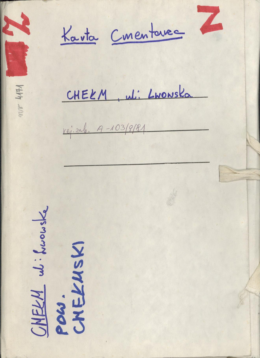 Karta cmentarza, skan nr 1