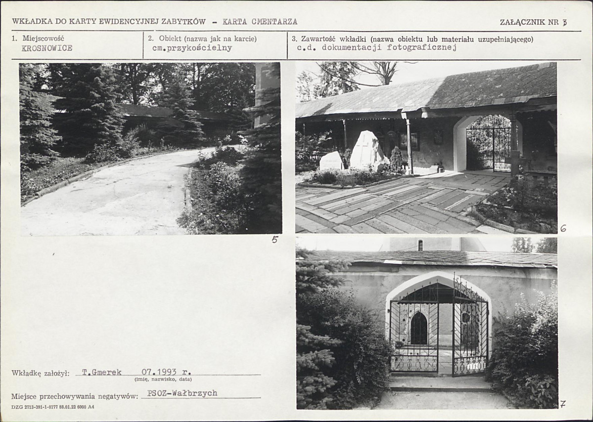 Karta cmentarza, skan nr 6