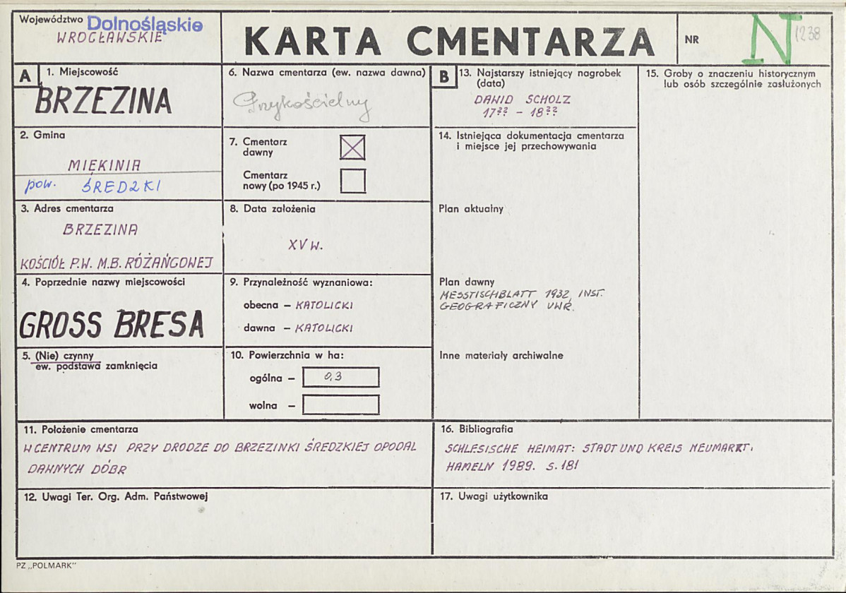 Karta cmentarza, skan nr 1