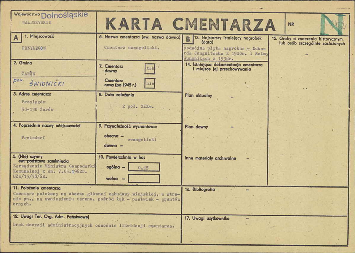 Karta cmentarza, skan nr 1