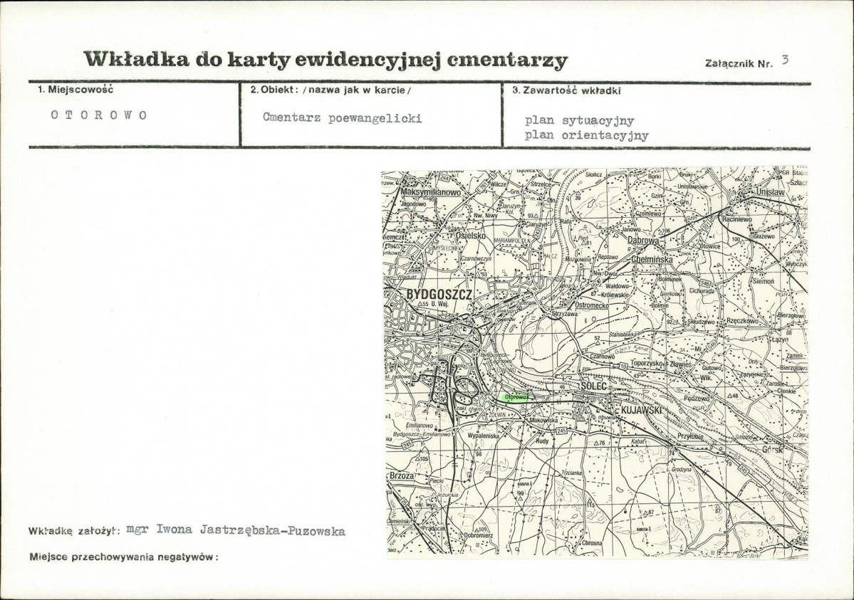 KC - Karta cmentarza, skan nr 5