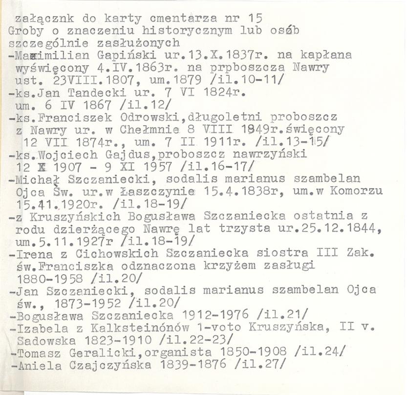 KC - Karta cmentarza, skan nr 6
