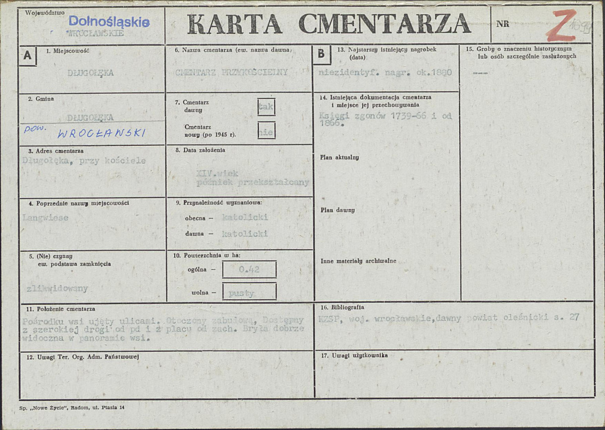 Karta cmentarza, skan nr 1