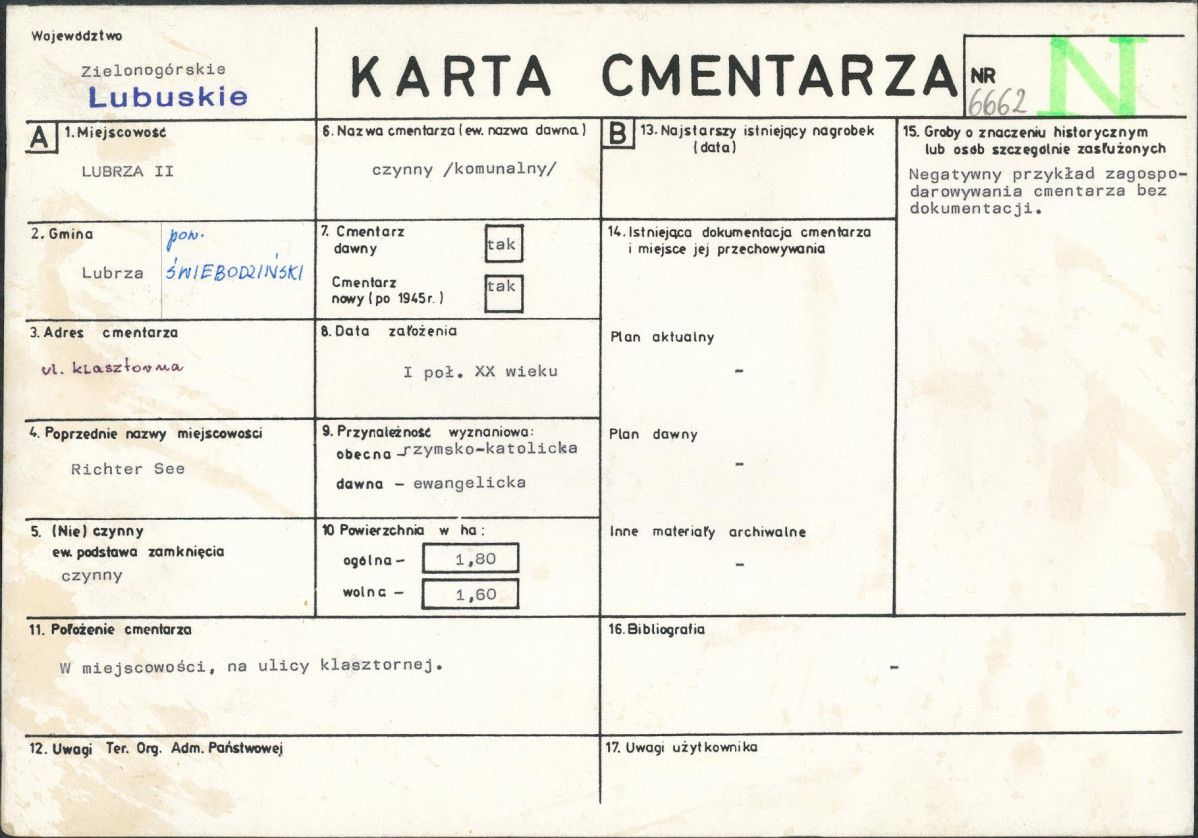 Karta cmentarza, skan nr 1