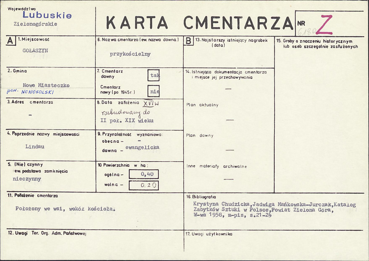 Karta cmentarza, skan nr 1