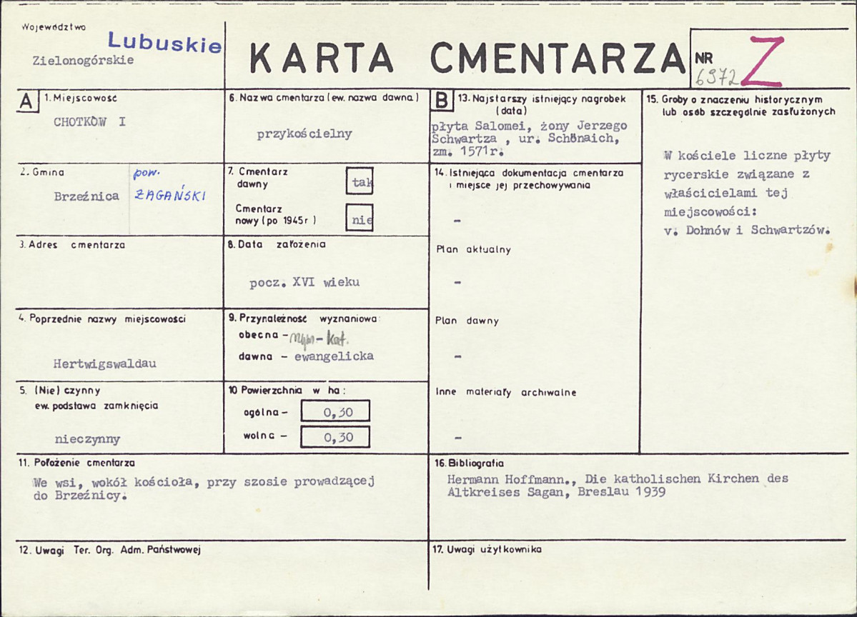 Karta cmentarza, skan nr 1