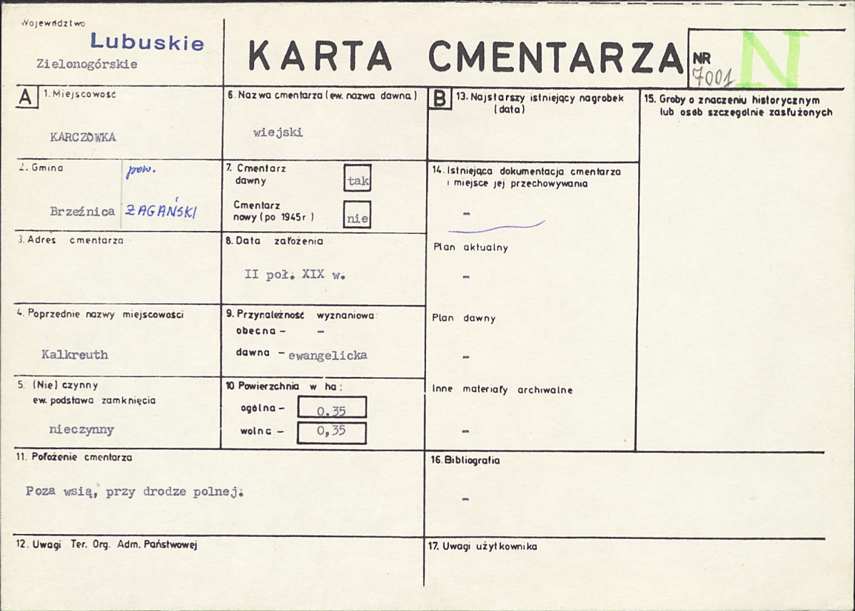 Karta cmentarza, skan nr 1