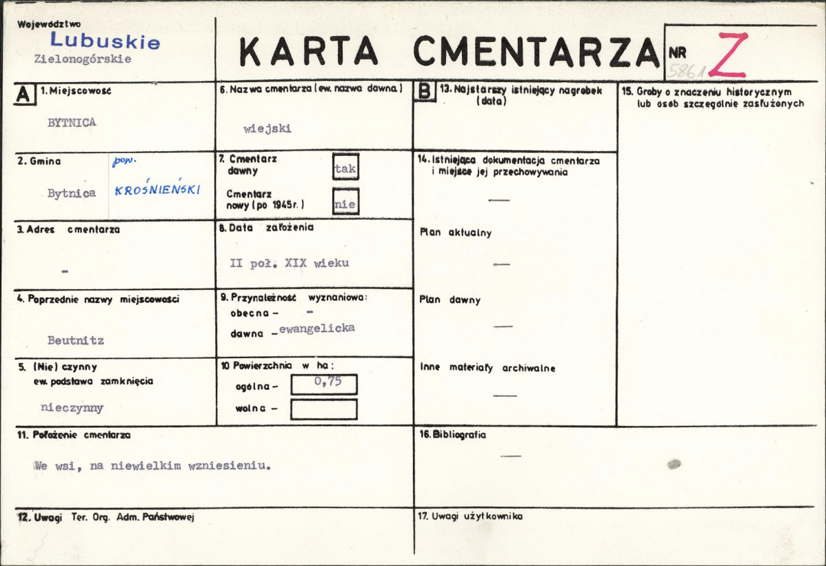 Karta cmentarza, skan nr 1