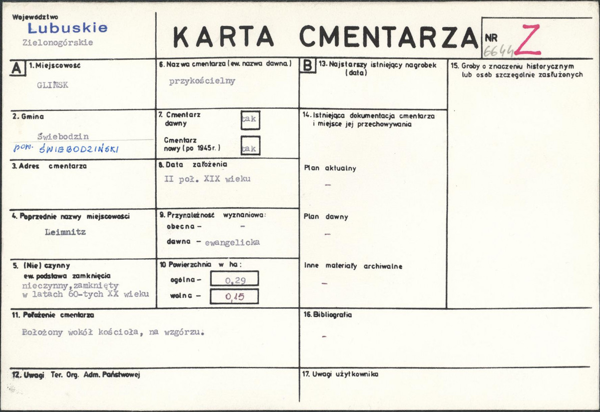 Karta cmentarza, skan nr 1