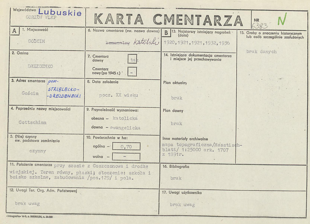 Karta cmentarza, skan nr 1