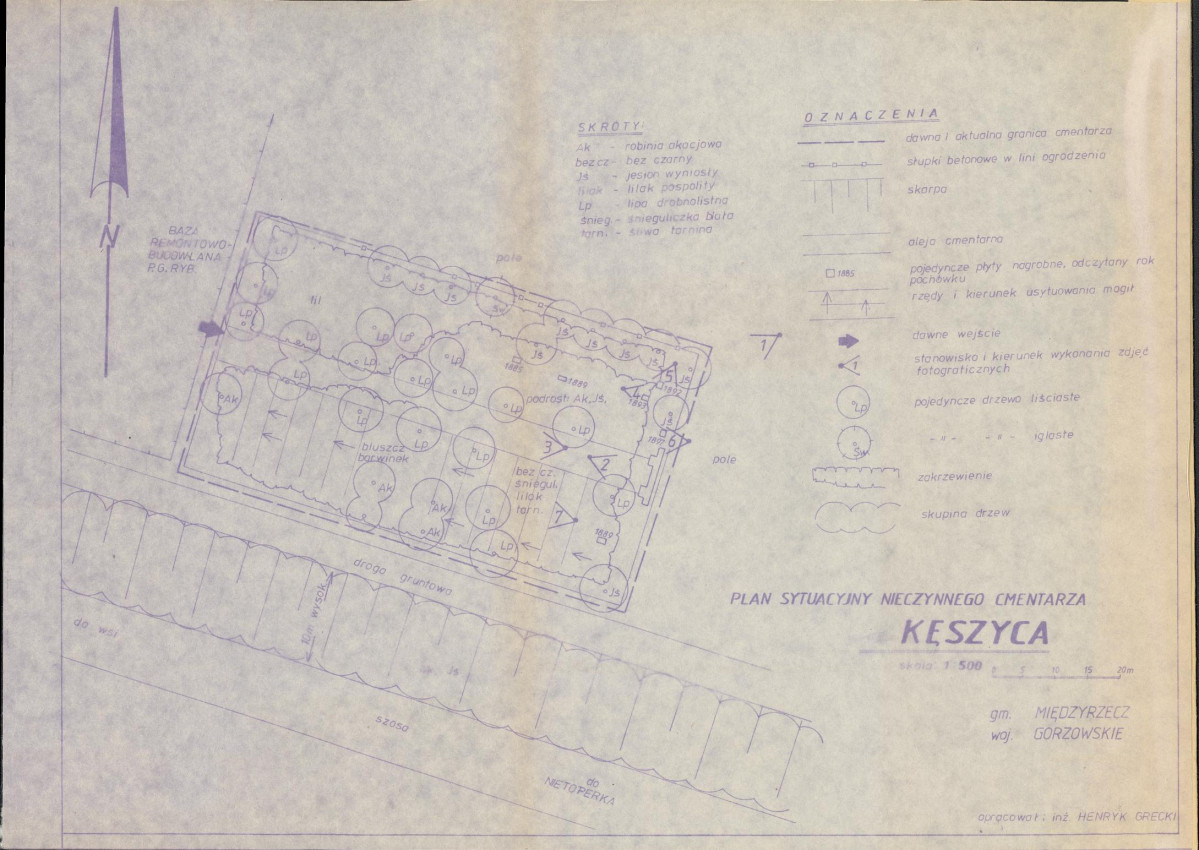 Karta cmentarza, skan nr 4