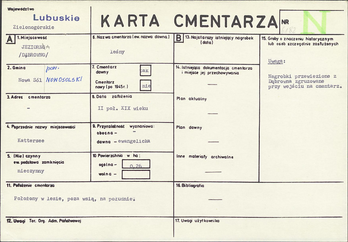 Karta cmentarza, skan nr 1