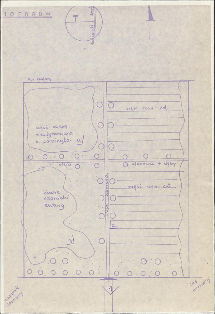 Karta cmentarza, skan nr 3
