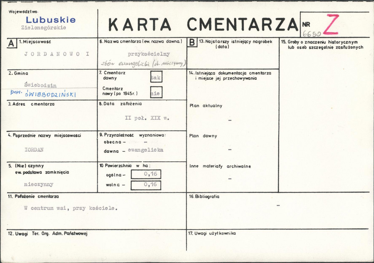Karta cmentarza, skan nr 1