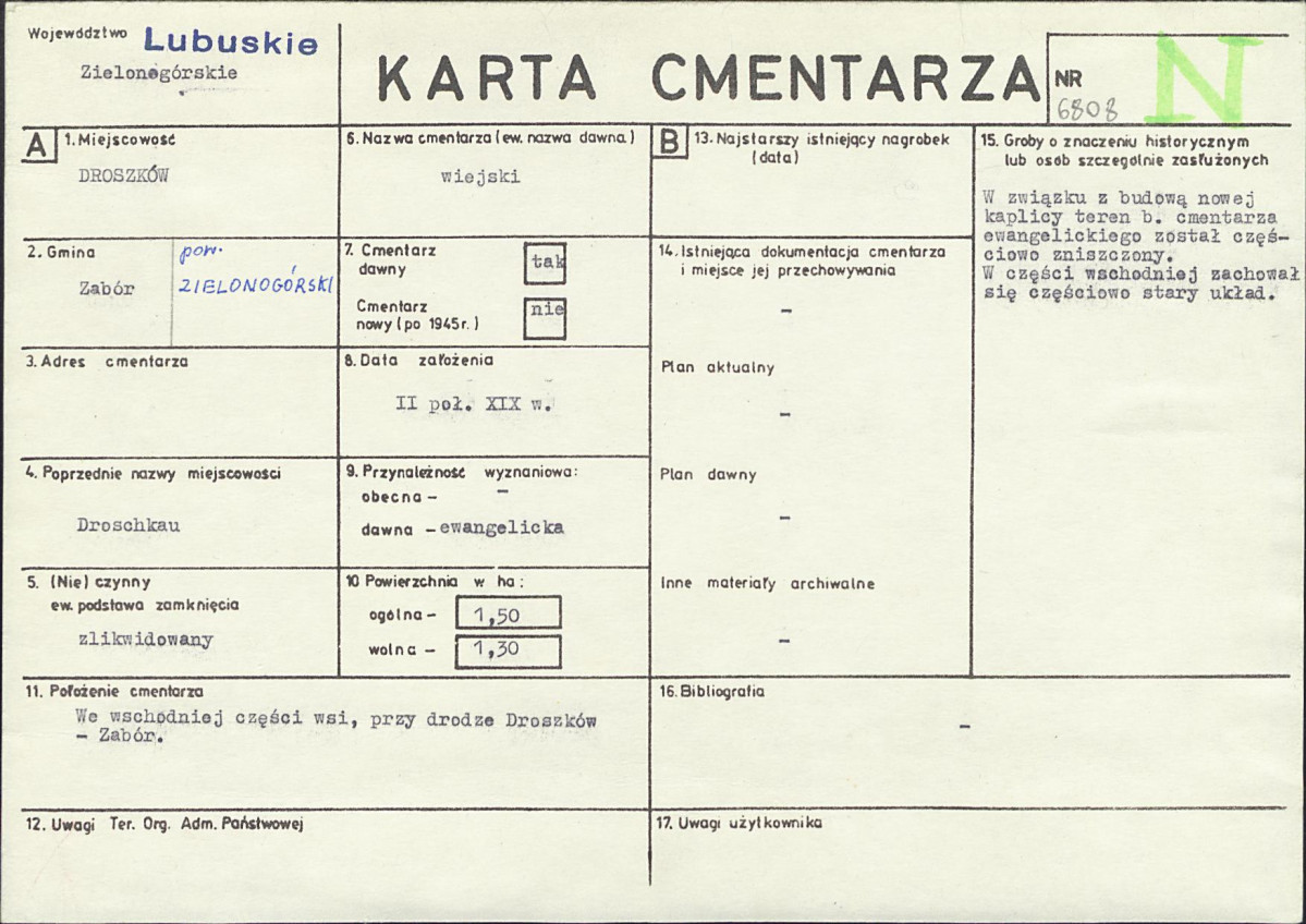 Karta cmentarza, skan nr 1