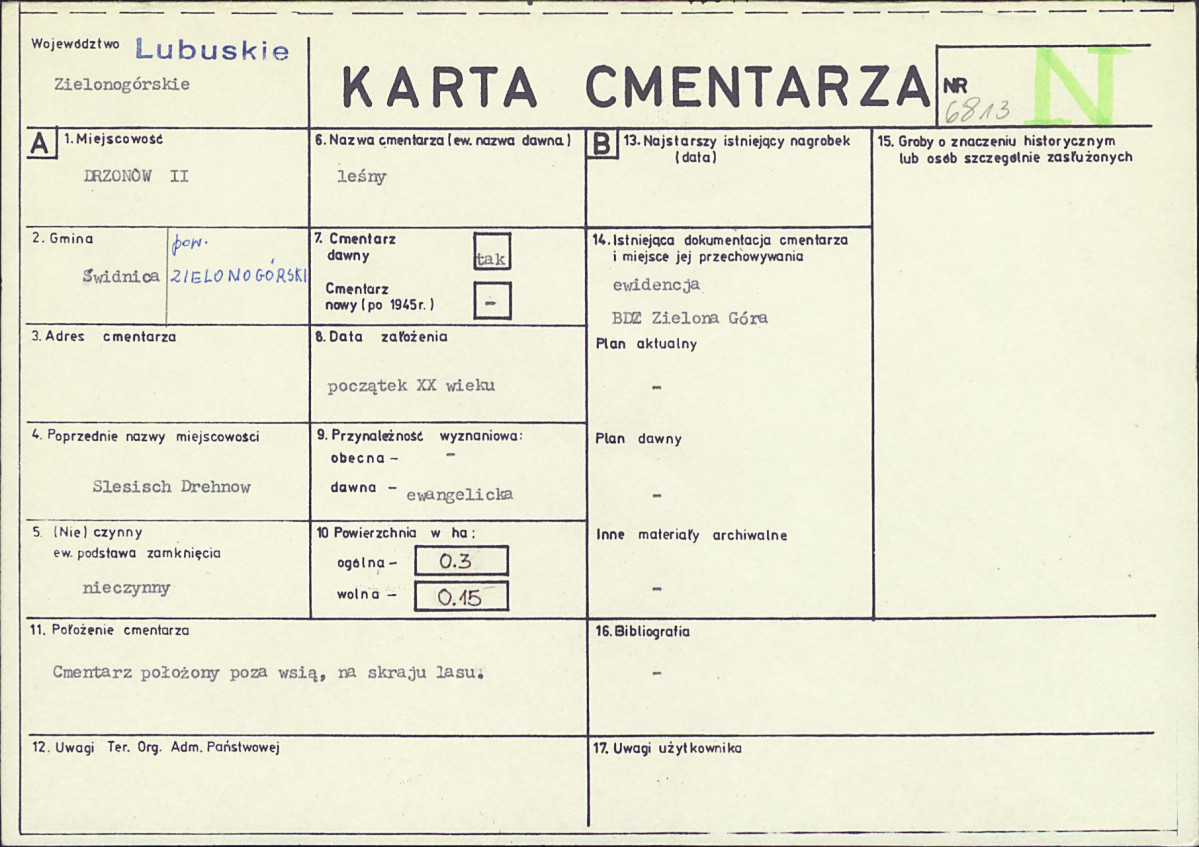 Karta cmentarza, skan nr 1