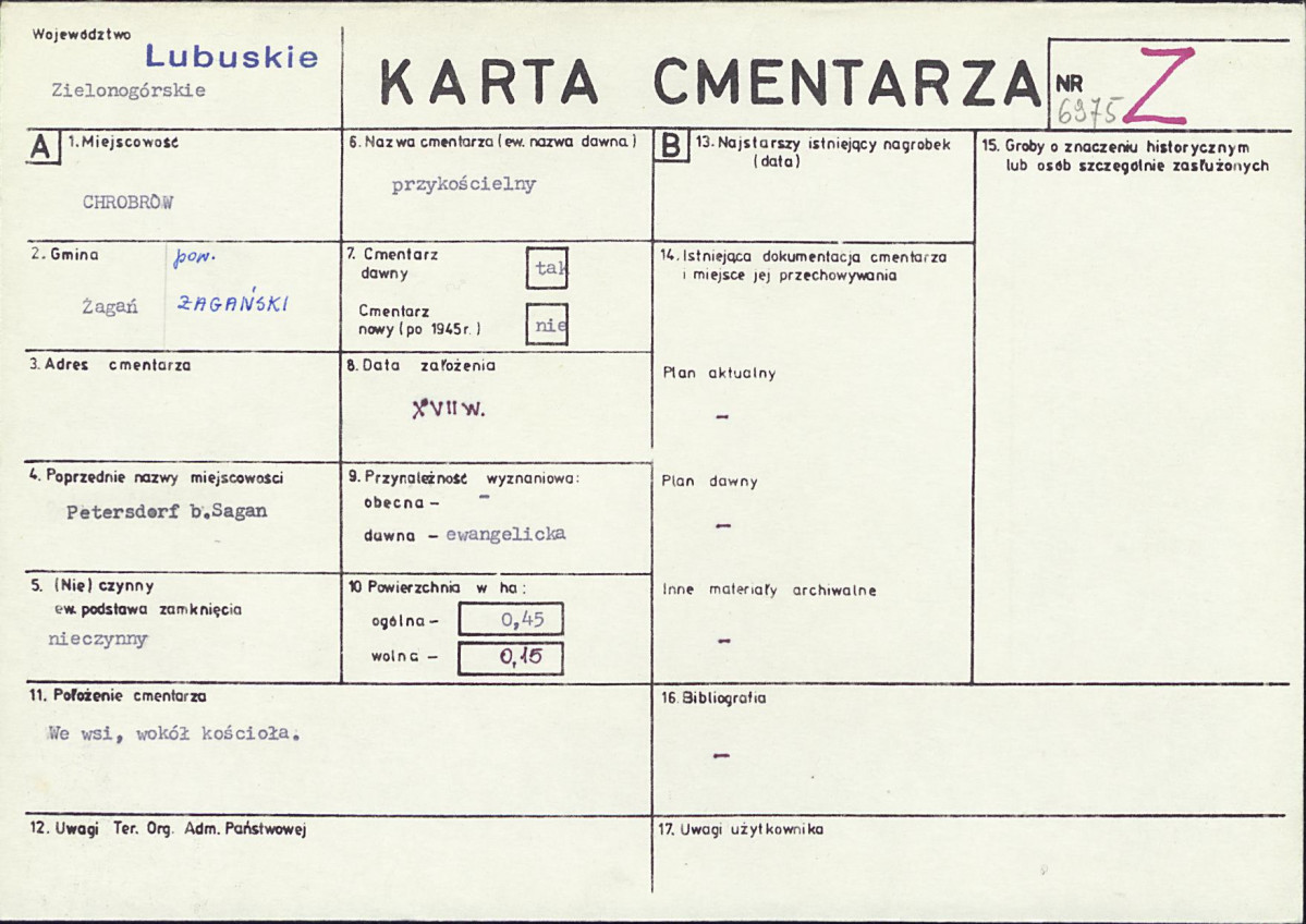 Karta cmentarza, skan nr 1