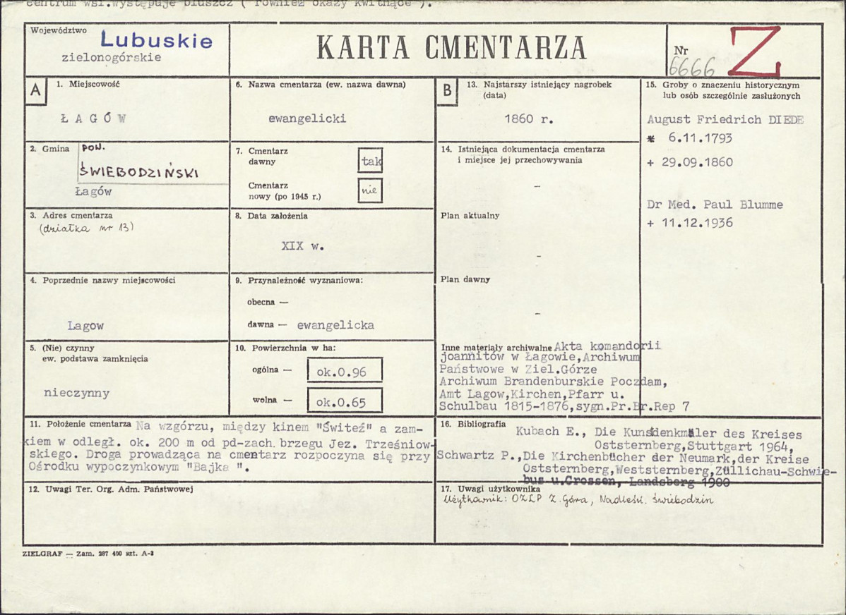 Karta cmentarza, skan nr 1