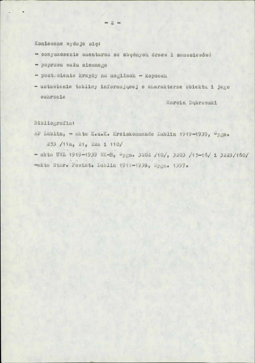 Karta cmentarza, skan nr 7
