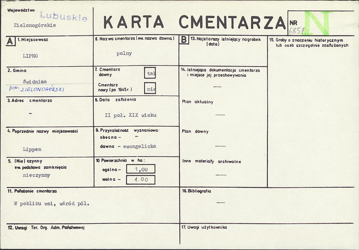 Karta cmentarza, skan nr 1