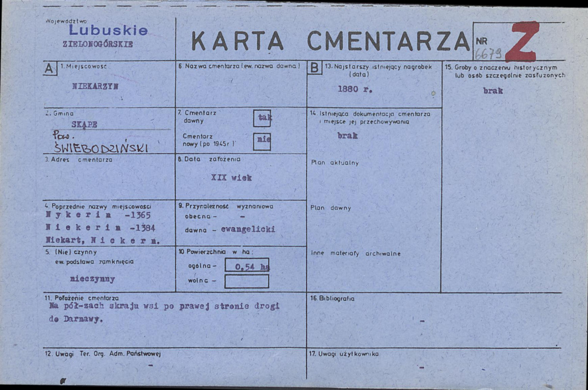 Karta cmentarza, skan nr 1