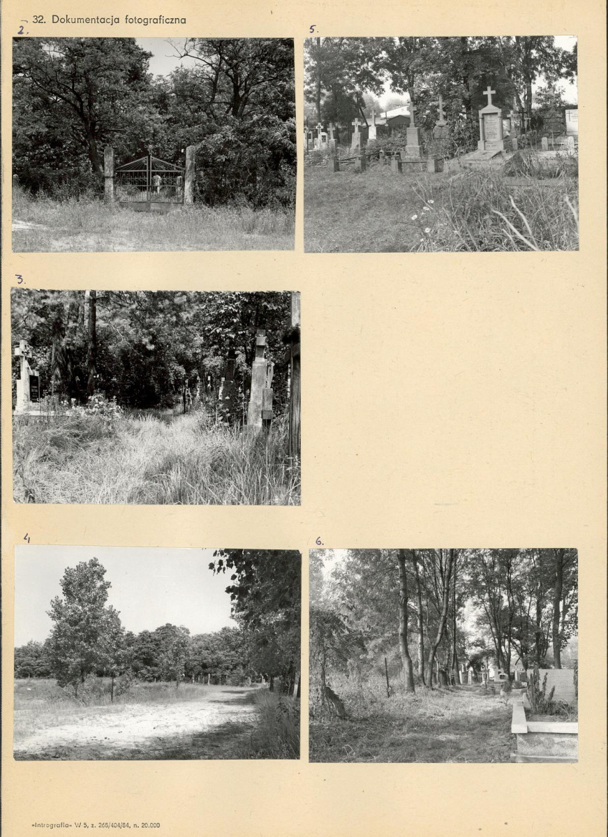 Karta cmentarza, skan nr 5