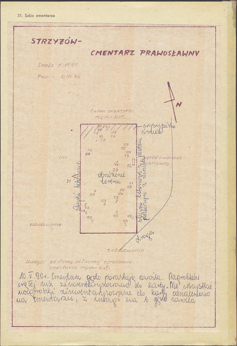 Karta cmentarza, skan nr 3