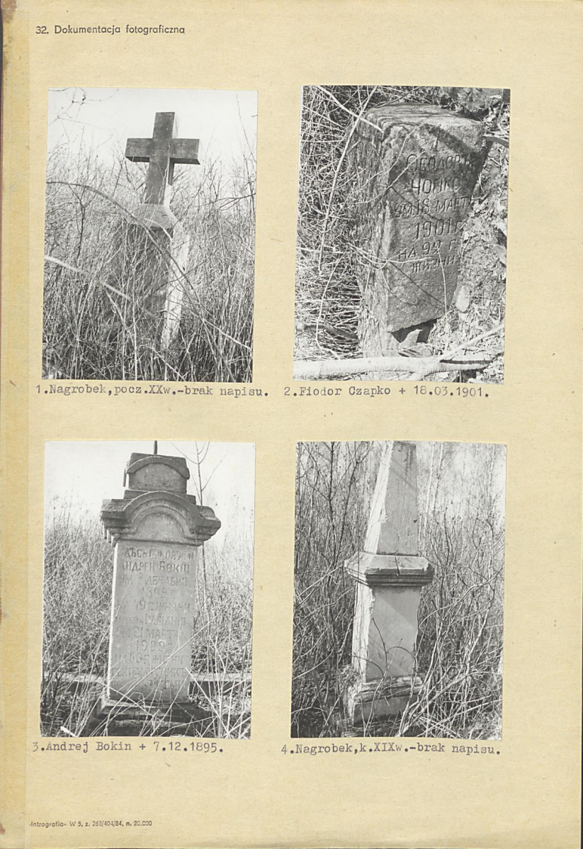 Karta cmentarza, skan nr 4