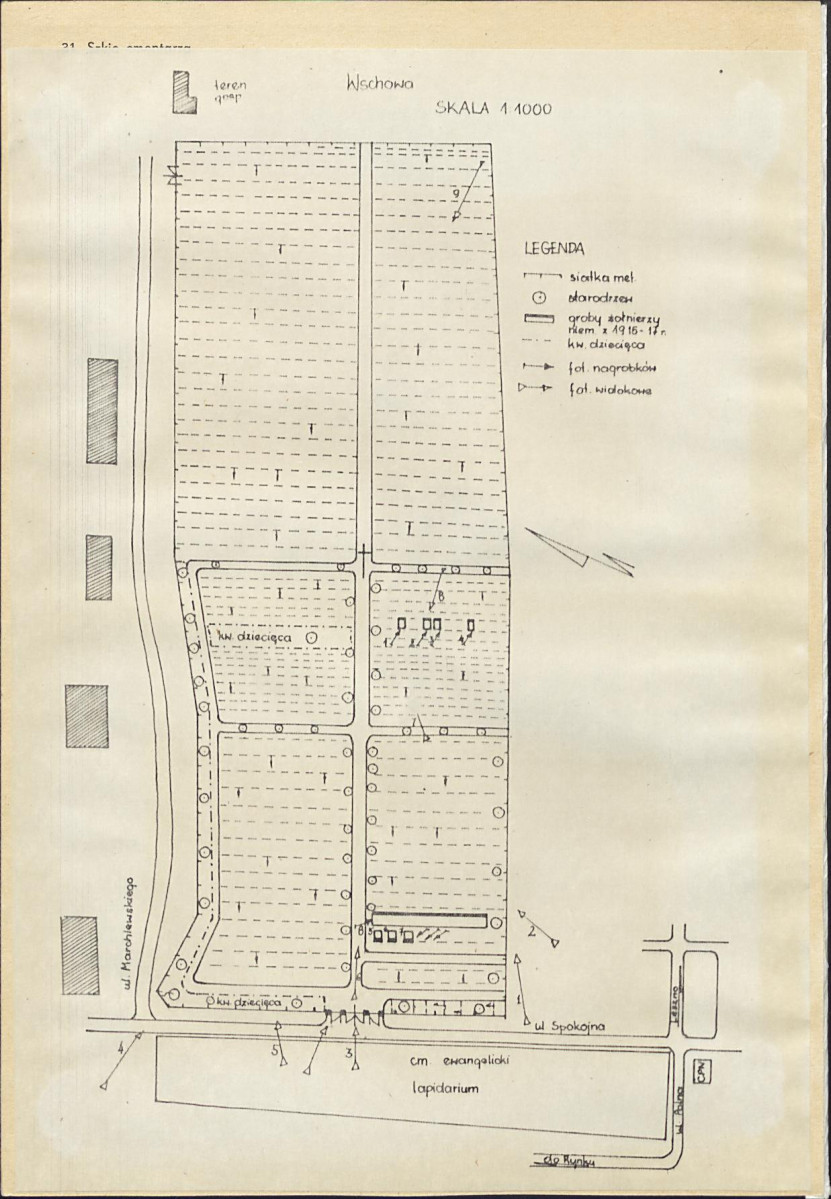 Karta cmentarza, skan nr 3