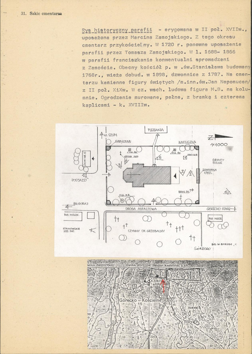 Karta cmentarza, skan nr 3
