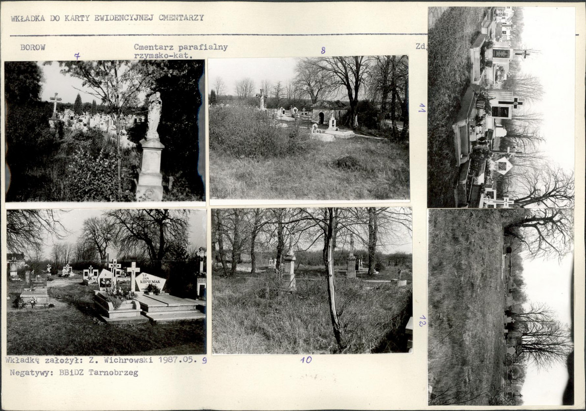 Karta cmentarza, skan nr 5
