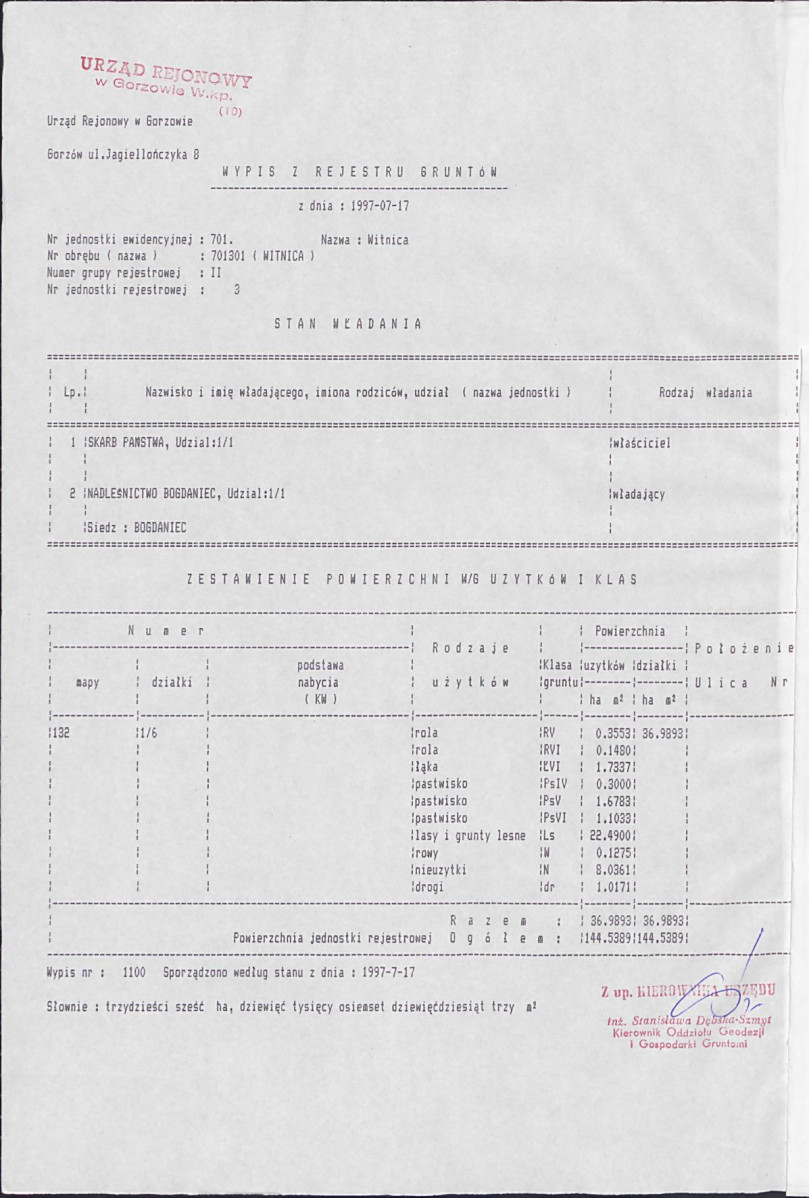 Karta cmentarza, skan nr 5