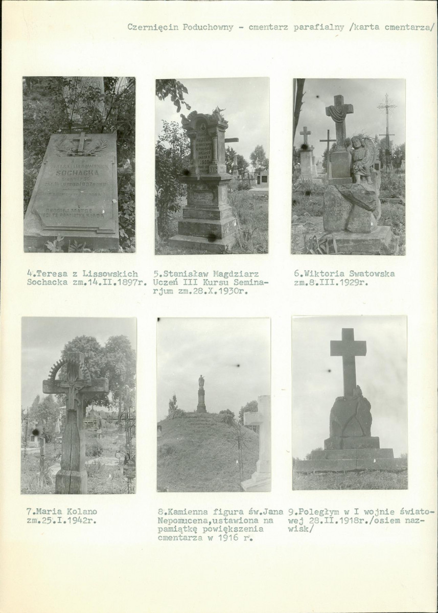 Karta cmentarza, skan nr 5