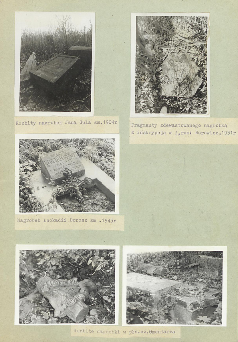 Karta cmentarza, skan nr 5