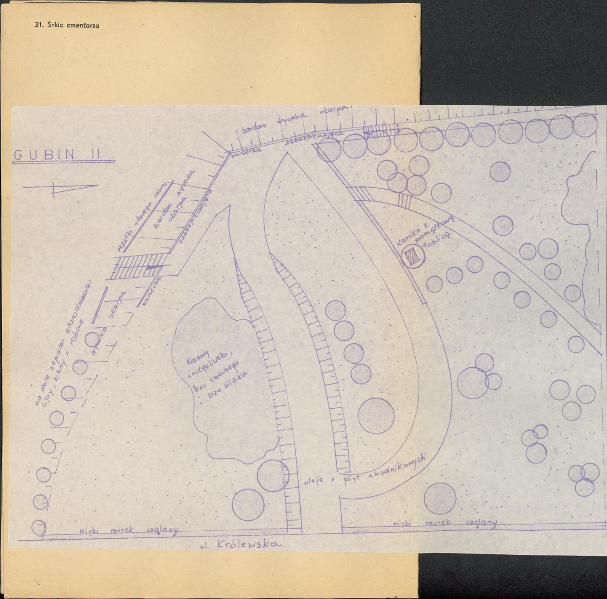 Karta cmentarza, skan nr 3