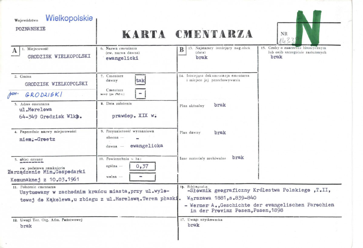 Karta cmentarza, skan nr 1