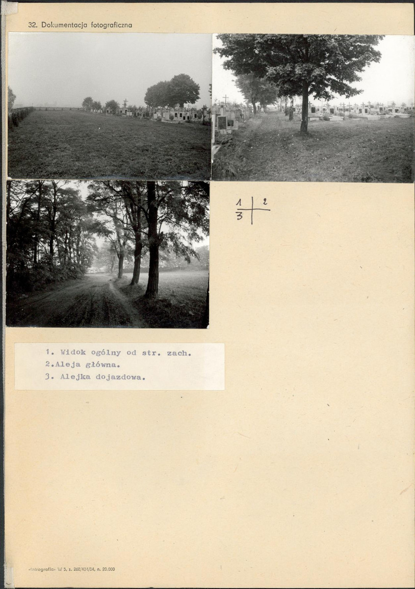 Karta cmentarza, skan nr 4