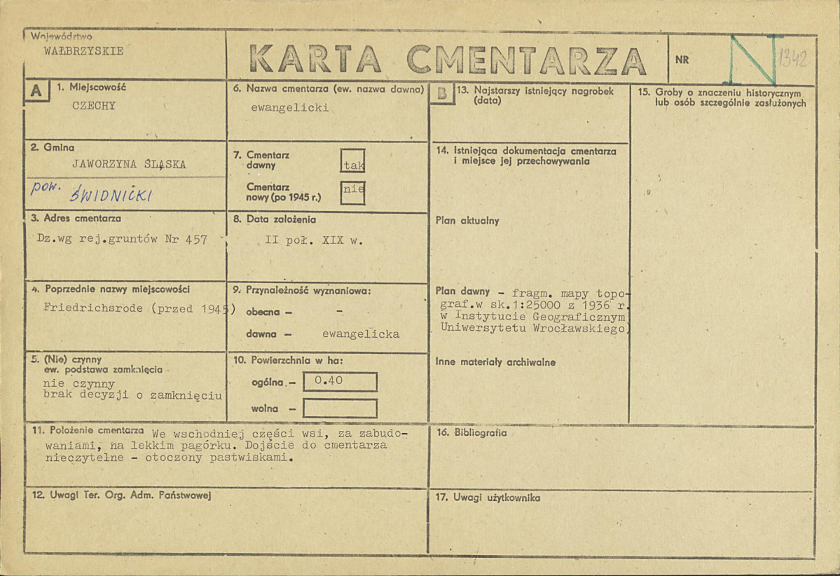 Karta cmentarza, skan nr 1