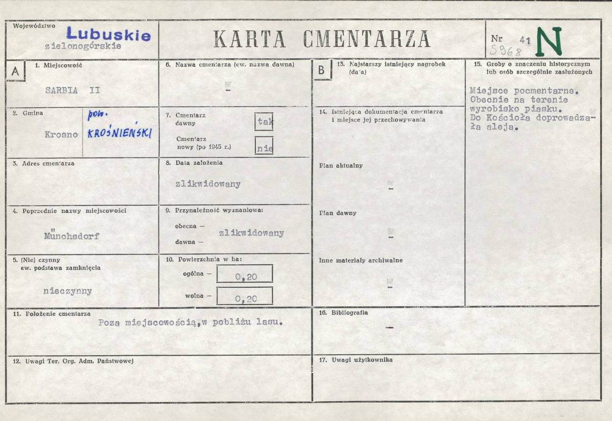 Karta cmentarza, skan nr 1