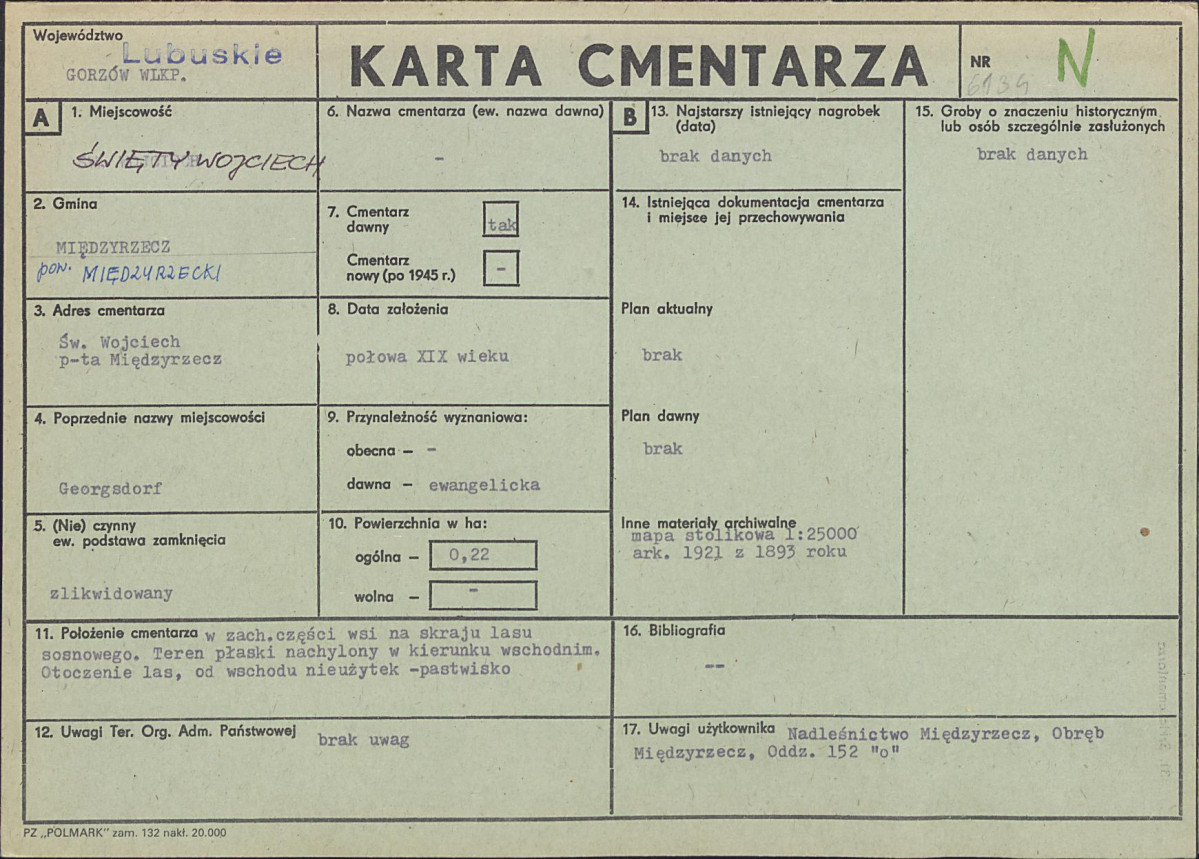 Karta cmentarza, skan nr 1