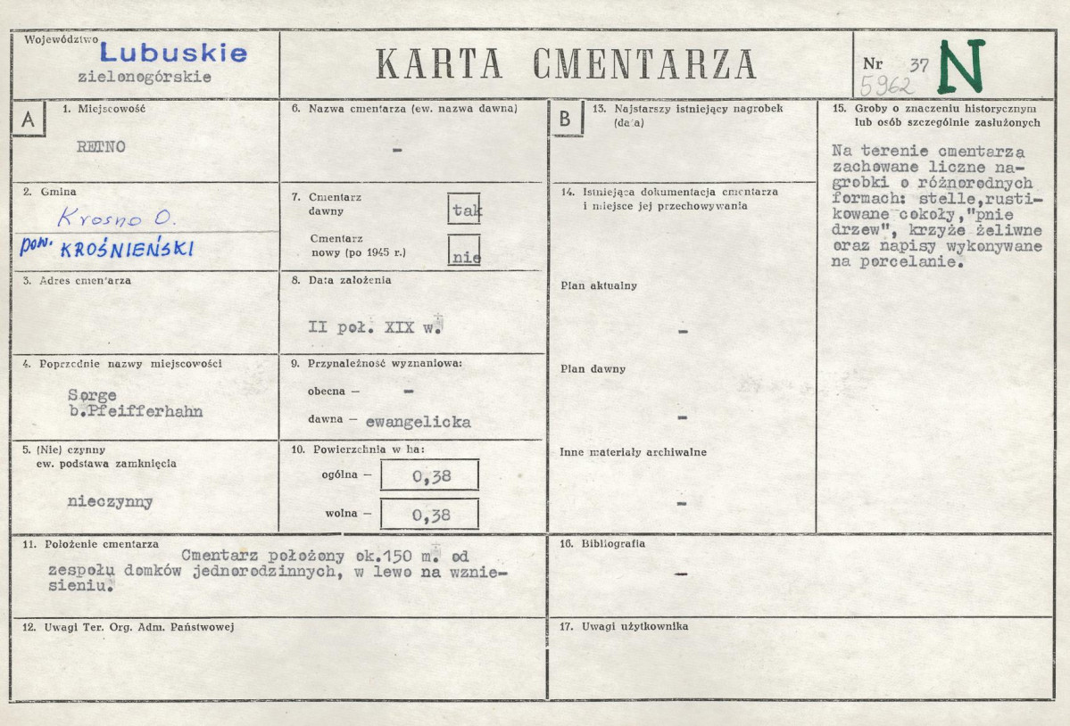 Karta cmentarza, skan nr 1